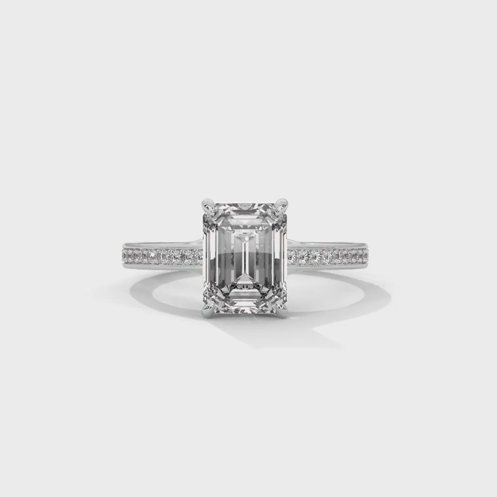 MJBS12 - RADIANT Cut Silhouette Shimmering Band