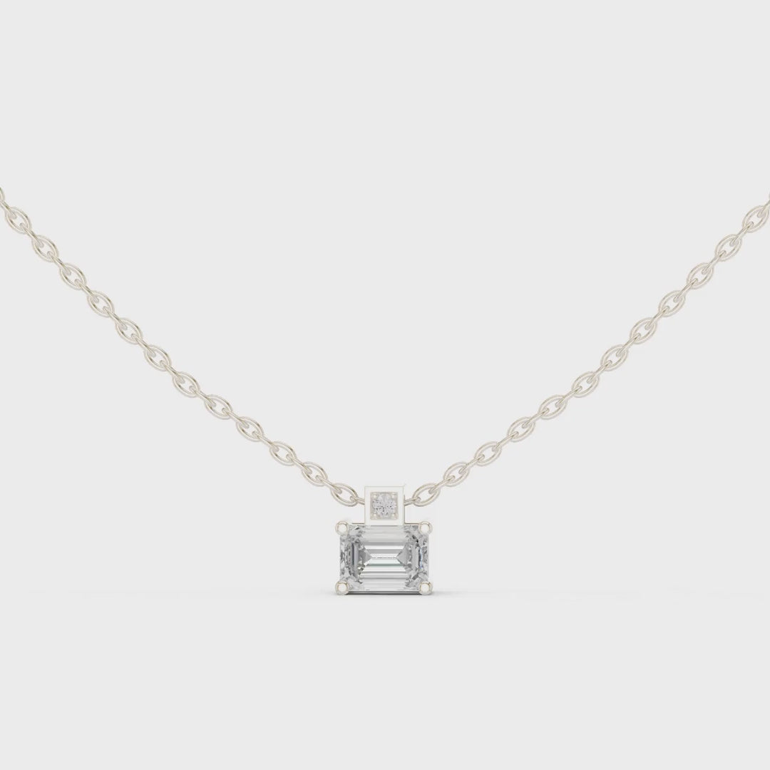 MJP41 - Tiered Baguette Geometric Station Charm