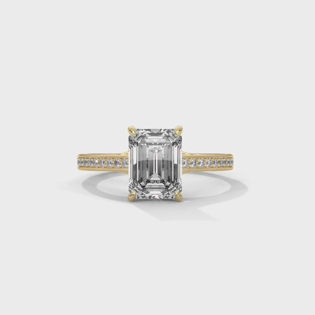 MJBS12 - RADIANT Cut Silhouette Shimmering Band
