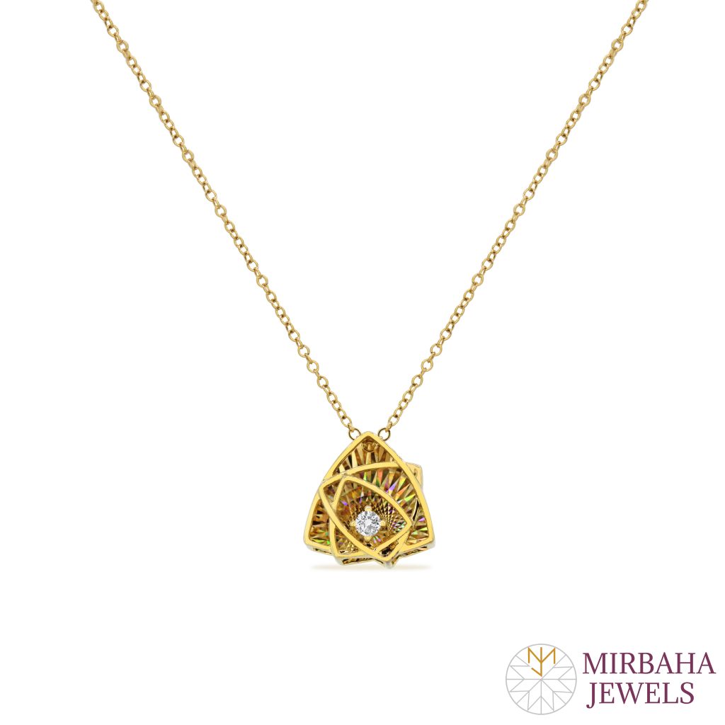 Rainbow Diamond pendant Dubai