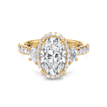 3 Ct Oval Engagement Ring