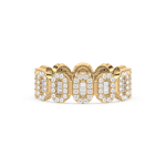 Baguette Diamonds Anniversary Eternity Band