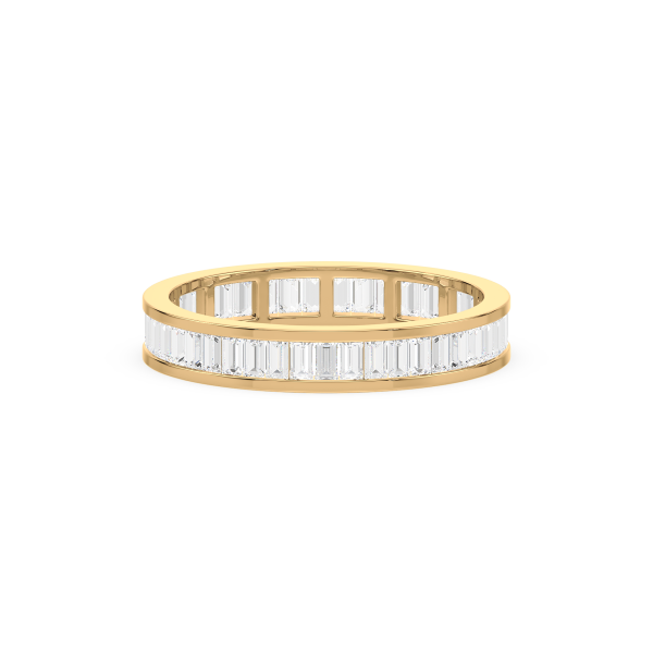 Baguette diamond eternity ring