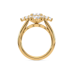 Diamond starburst ring Dubai