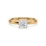 Engagement lab diamond ring