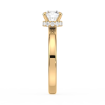 Engagement lab diamond ring UAE
