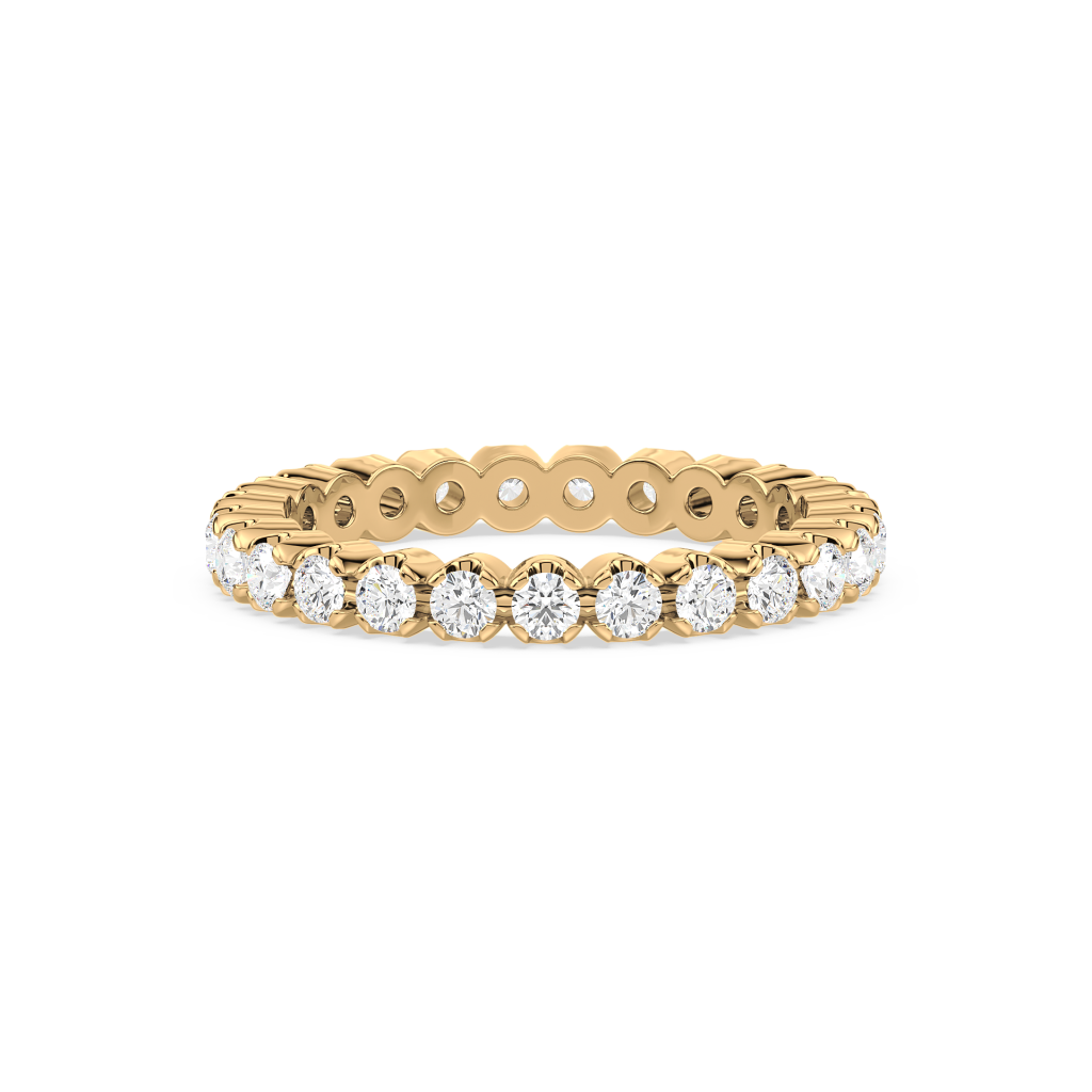Eternity Band with Round Brilliant-Cut Diamonds