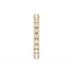 Eternity Band with Round Brilliant-Cut Diamonds UAE