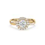 Halo Engagement Ring