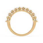 Lab diamond Half eternity ring Dubai
