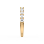 Lab diamond Half eternity ring UAE