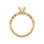 Princess diamond vintage ring Dubai