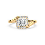 Signature Princess diamond ring Dubai