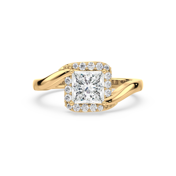 Signature Princess diamond ring Dubai