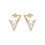 Triangle Stud Earrings