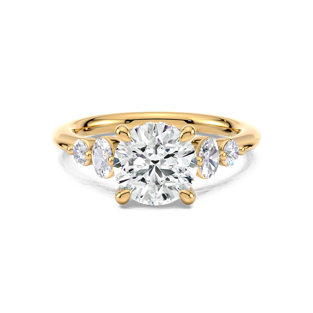 Classic Three-Stone Engagement Ring
