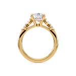 Classic Three-Stone Engagement Ring Dubai