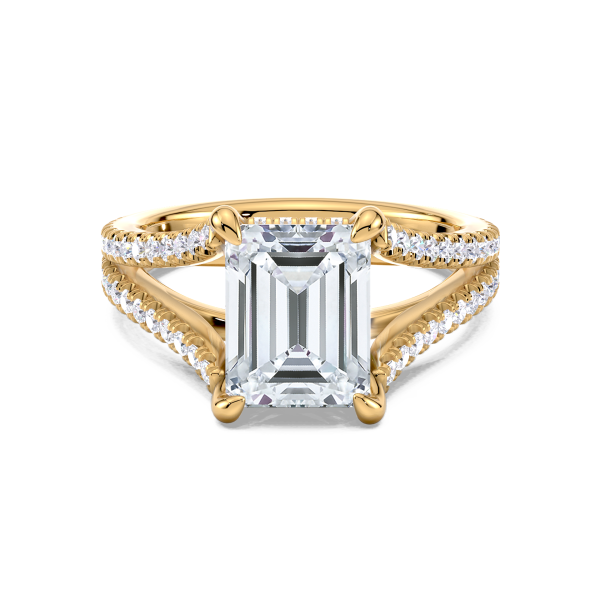 Emerald Engagement Ring