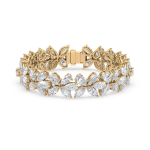 Floral diamond bracelet UAE