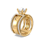 Modern engagement Ring Dubai