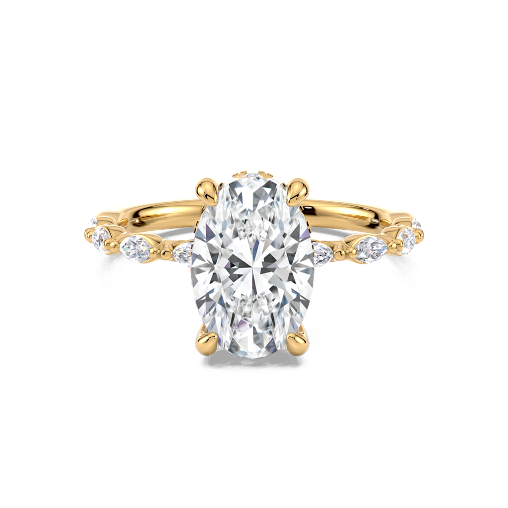 Oval Engagement Ring