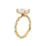 Oval Engagement Ring Dubai