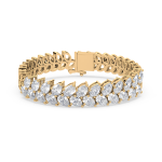 Pear shaped diamond bracelet Dubai