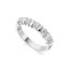 1 carat half eternity bar setting