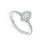 Marquise diamond ring with halo Dubai