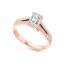 3 carat emerald cut split shoulder diamond ring