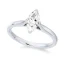 3 carat marquise Lab diamond solitaire ring