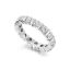 3 carat round diamond full eternity ring