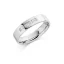 Flush setting trilogy mens ring Dubai