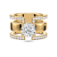 Modern engagement Ring
