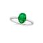 Oval shape emerald ring Dubai