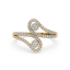 Swirl Diamond Ring